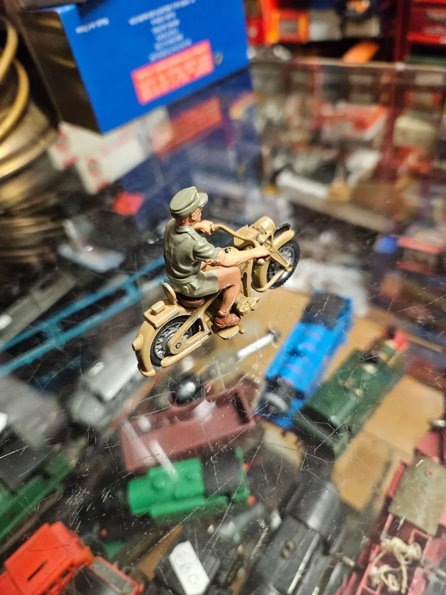 Britain's 1970's German WW2 Africa Korp Motorbike - Image 2