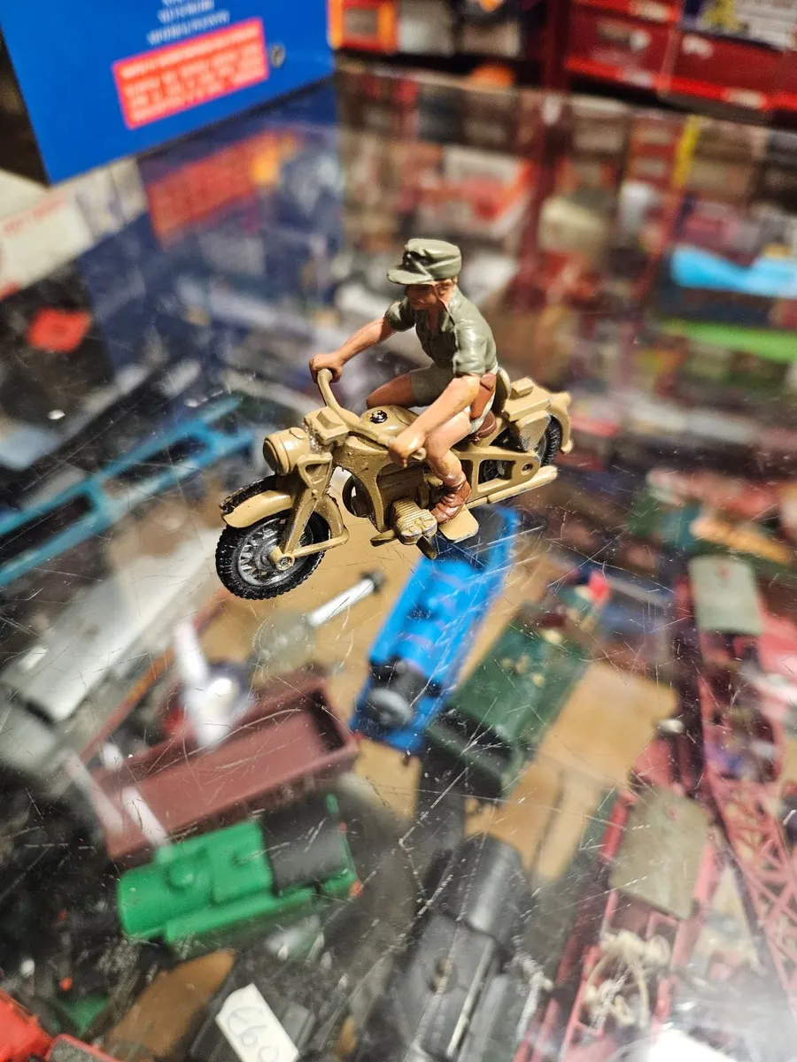 Britain's 1970's German WW2 Africa Korp Motorbike - Image 3