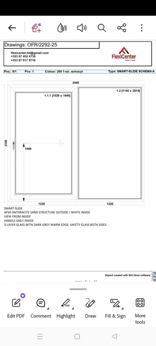 Sliding Patio Doors - smart slide - soft close - Image 2