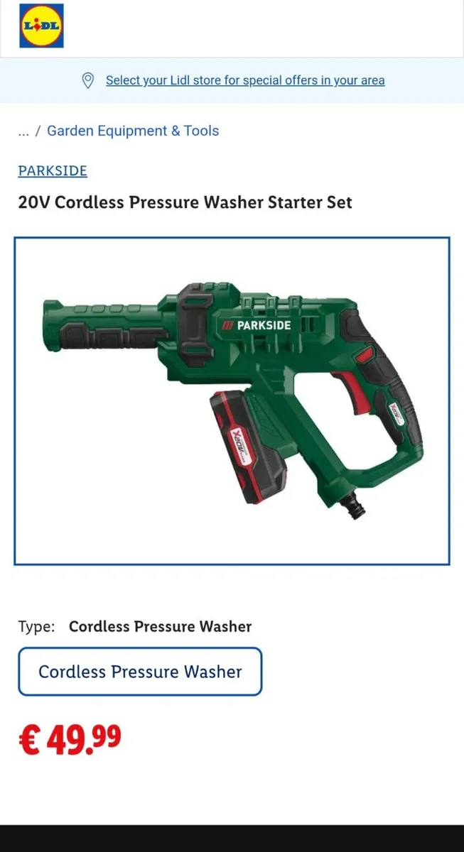 Pressure Washer gun New, never used - Image 2