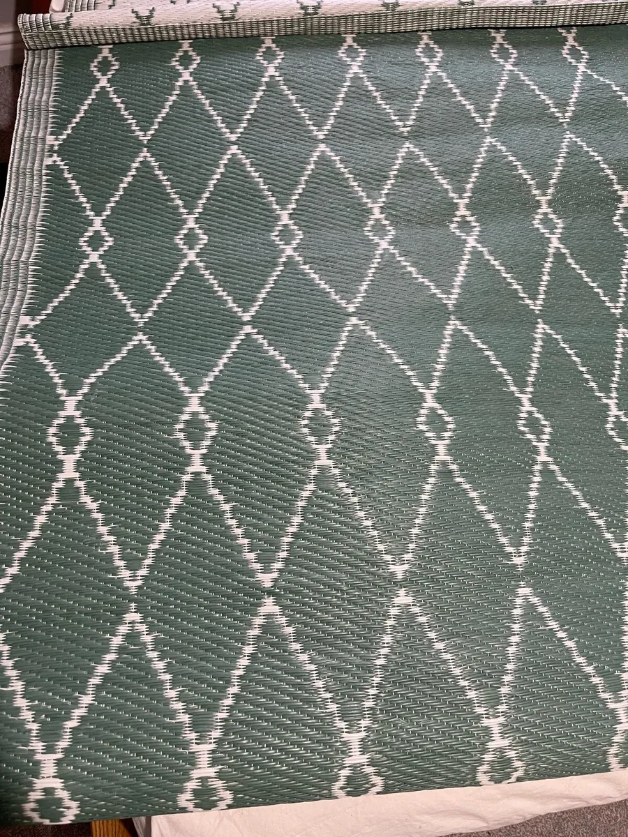 Woven Outdoor polypropylene Rug NEW - Image 2
