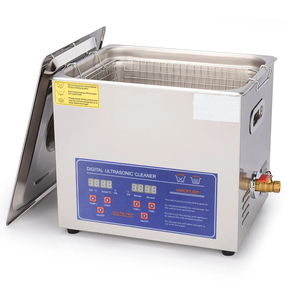 10L Ultrasonic Cleaning Machine with Heater - Image 1