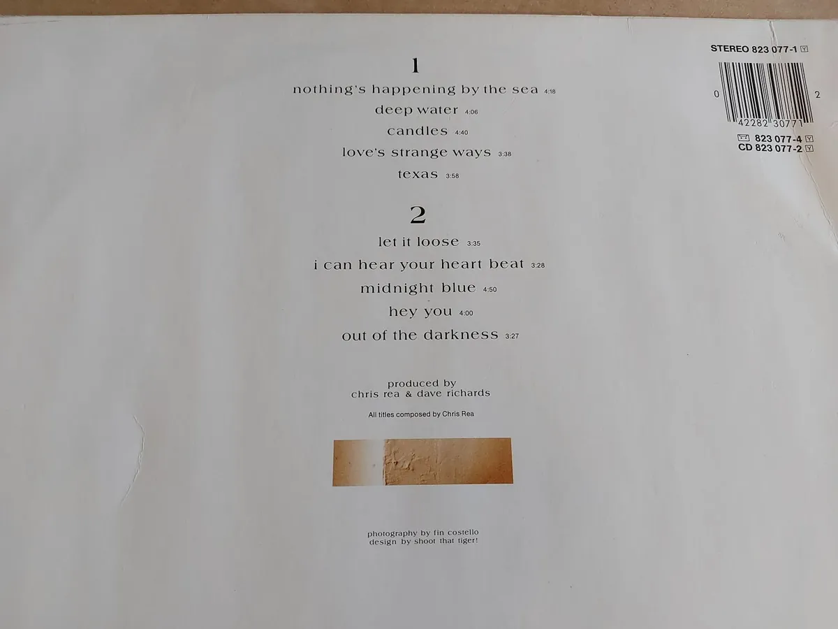 CHRIS REA - VINYL RECORDS FOR SALE - ALL CLEANED - Image 3
