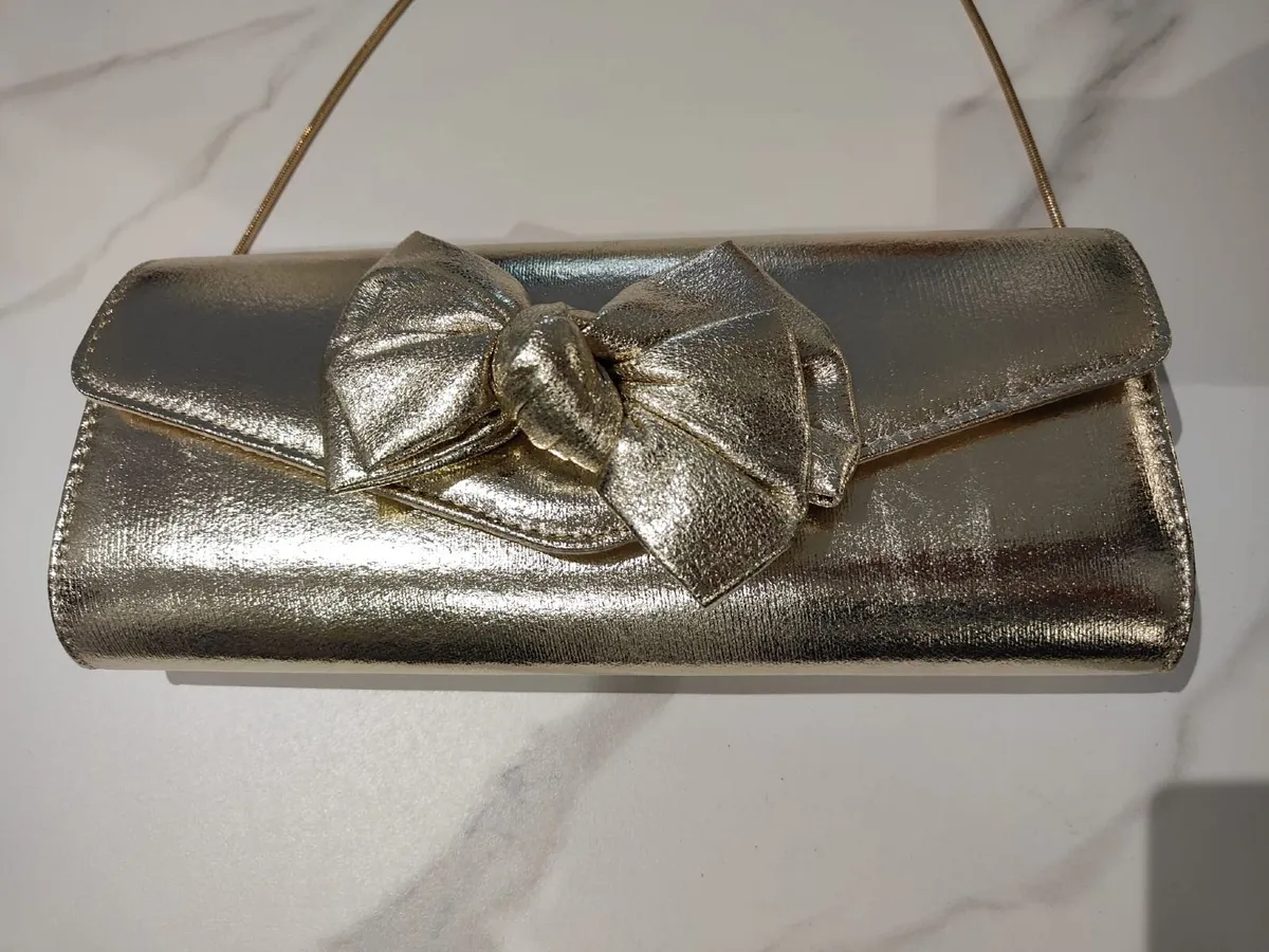 Lipsy Gold Bag - Image 4