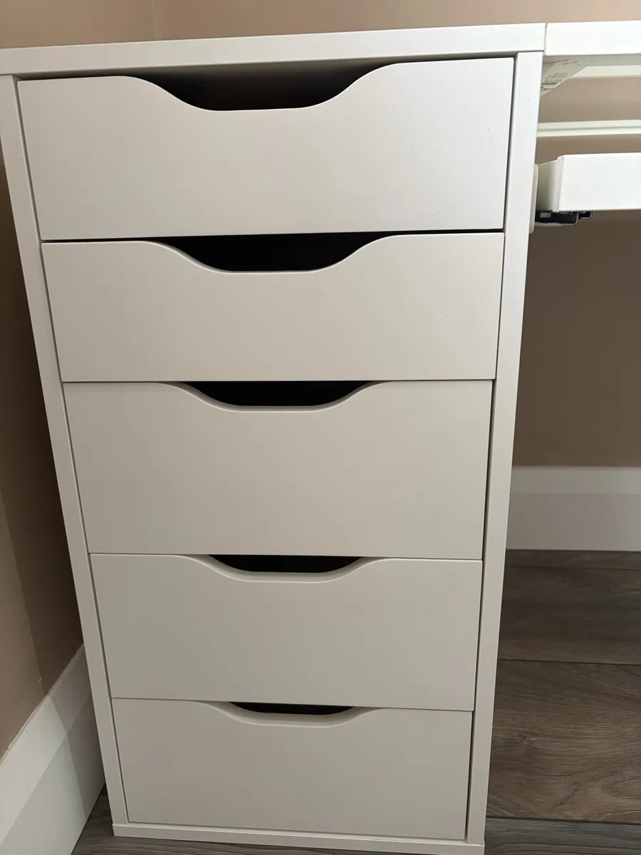 Self Modified Ikea table and drawers - Image 3