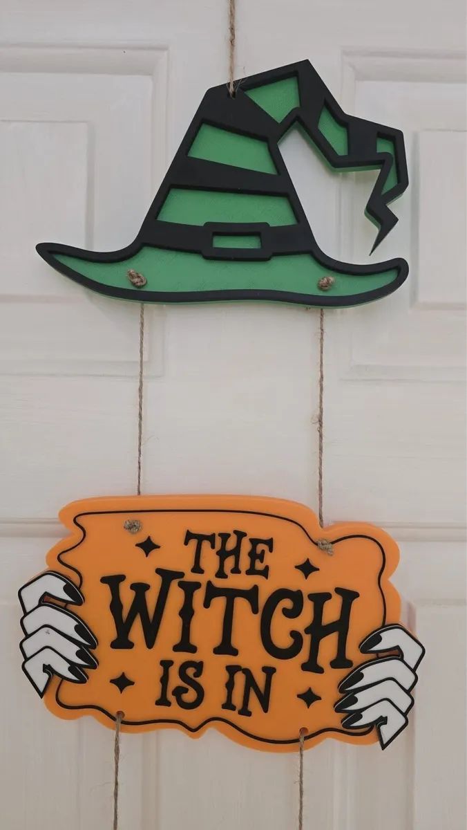 3D Printed Halloween Hanging Decoration - Image 2