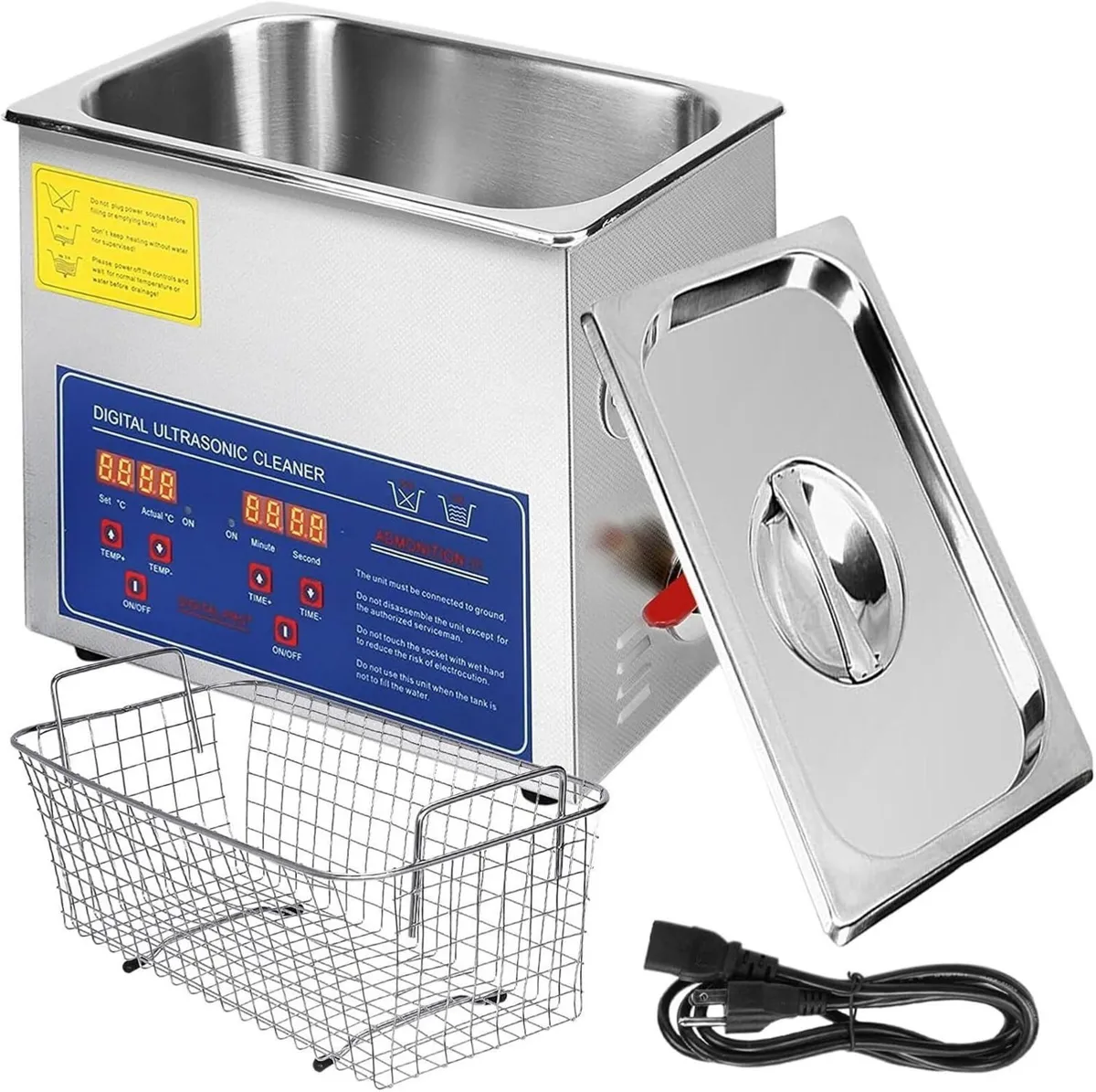 10L Ultrasonic Cleaner with Heating and Timer - Image 4