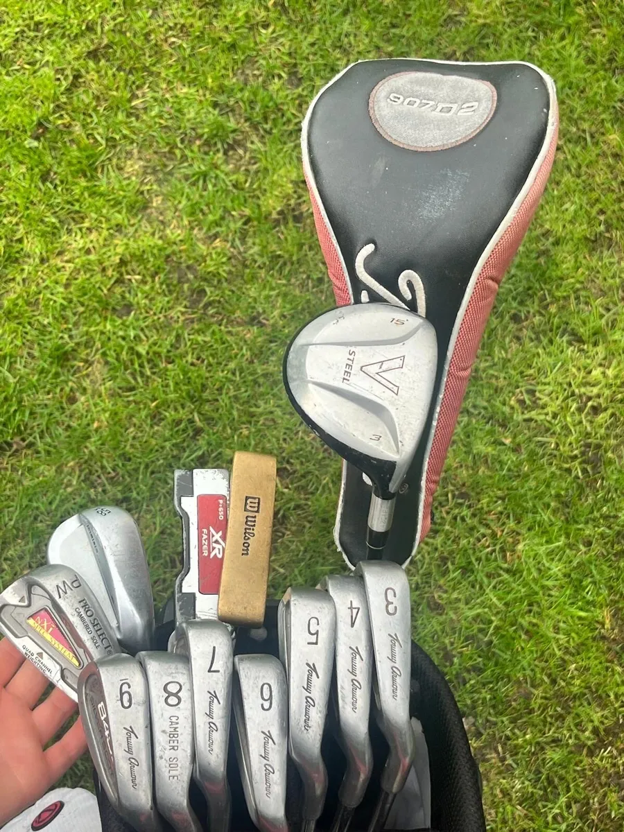 Full set of Golf Clubs with bag and accessories - Image 3