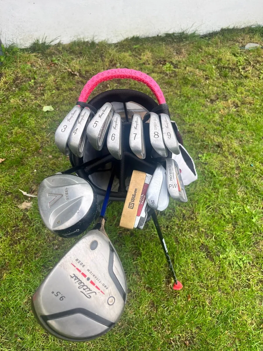 Full set of Golf Clubs with bag and accessories - Image 4