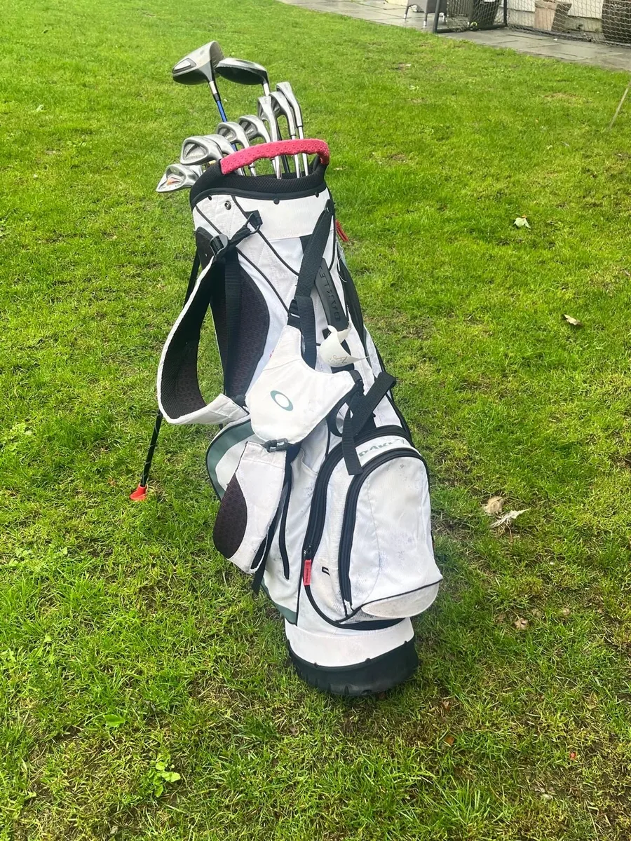Full set of Golf Clubs with bag and accessories - Image 1