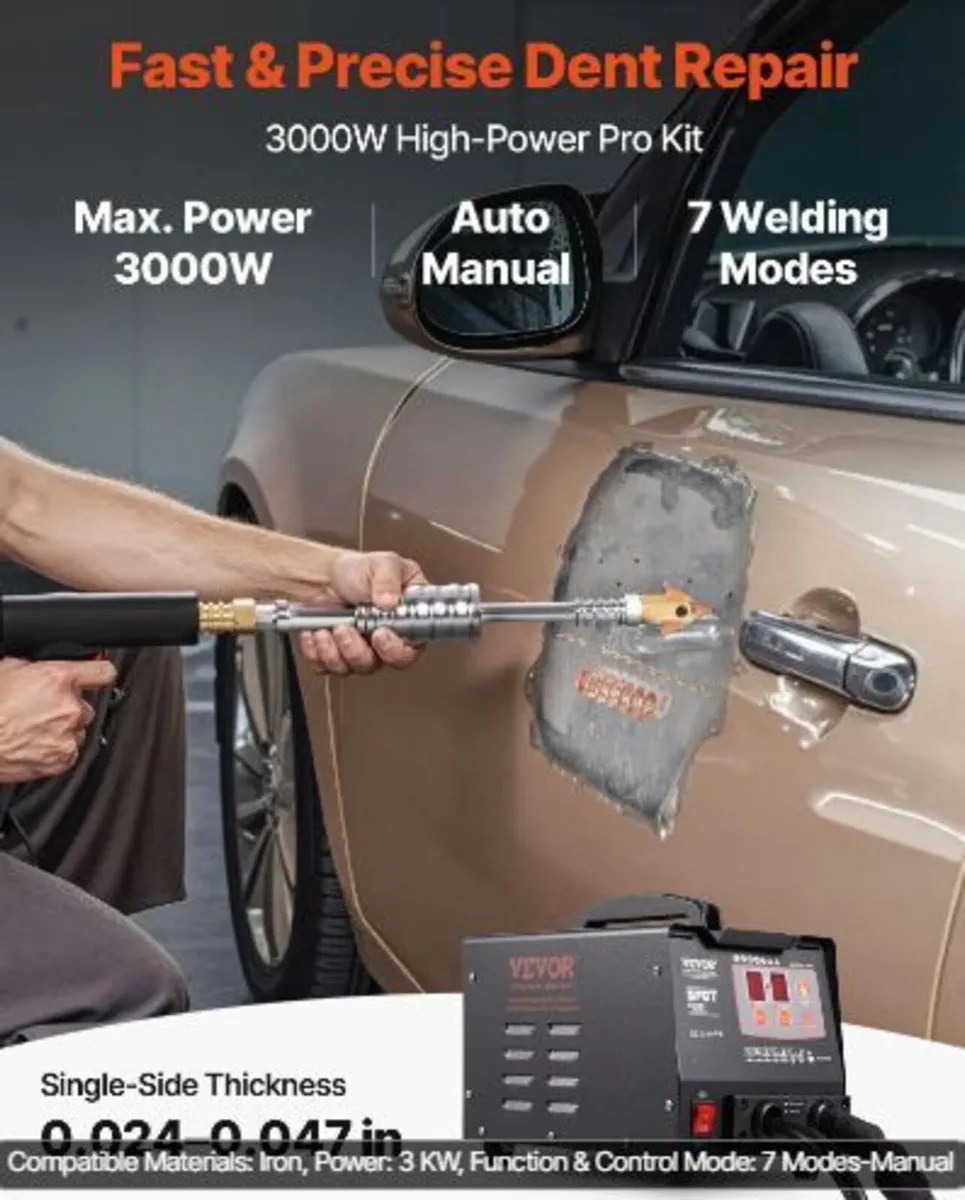 Stud Welder Dent Repair Kit, Spot Welding Machine - Image 3
