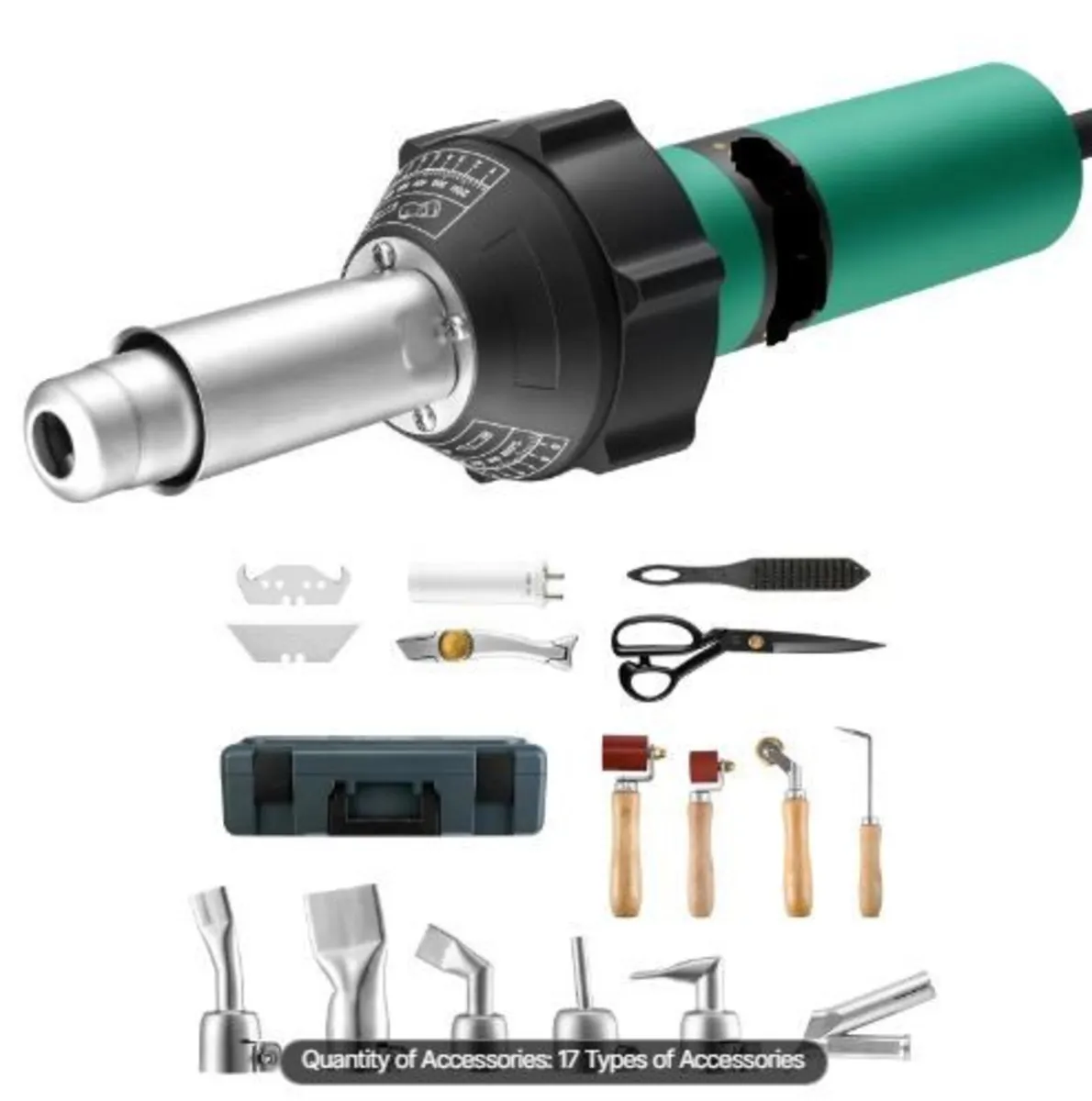 Hot Air Plastic Welder, 1600W - Image 1