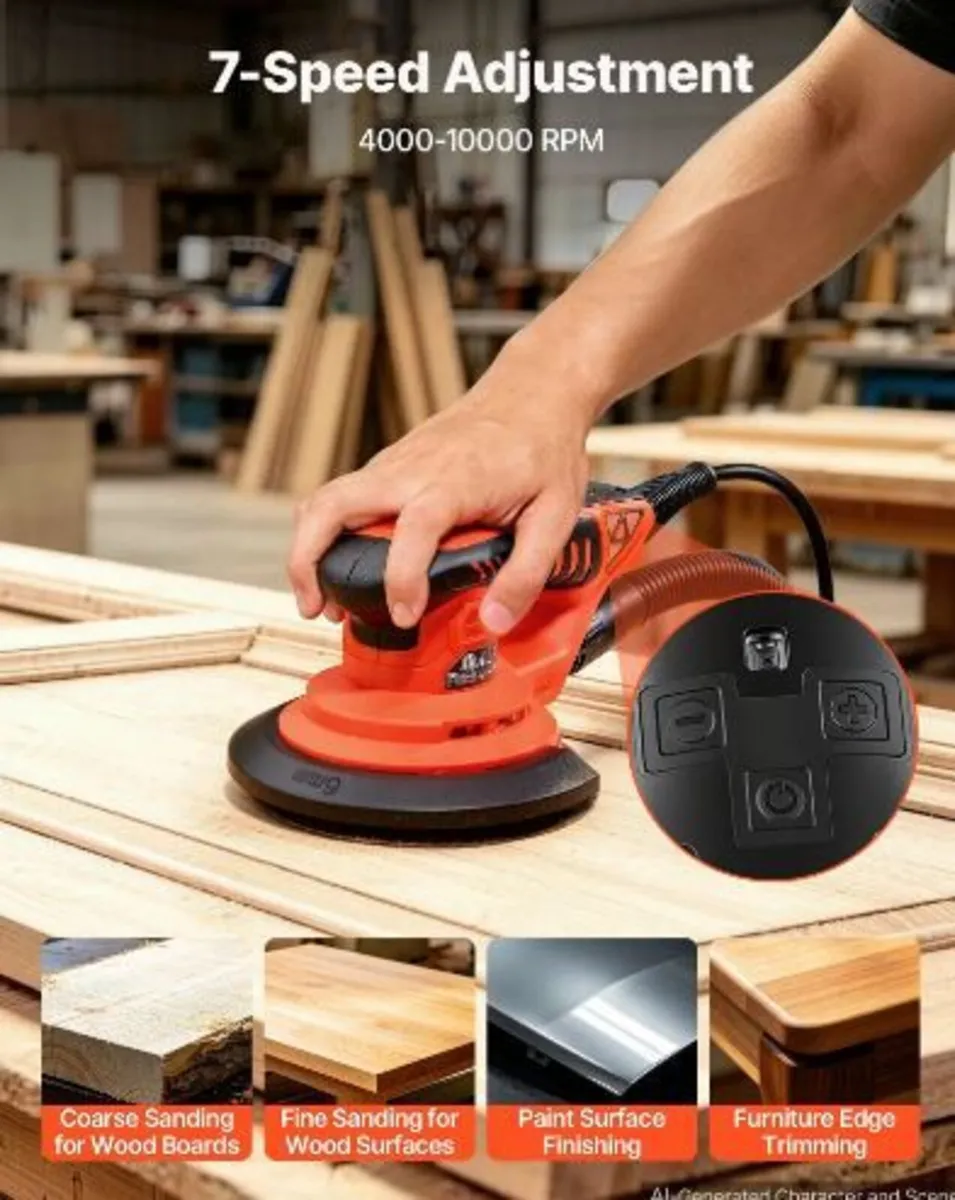127mm & 152mm Random Orbital Sander - Image 2