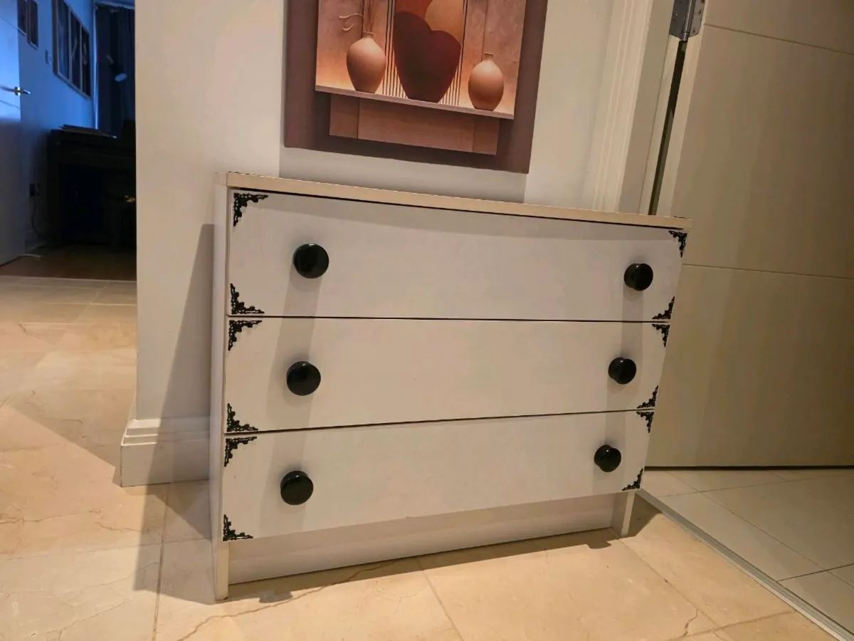 3 drawers unit 76x40 H60cm - Image 1