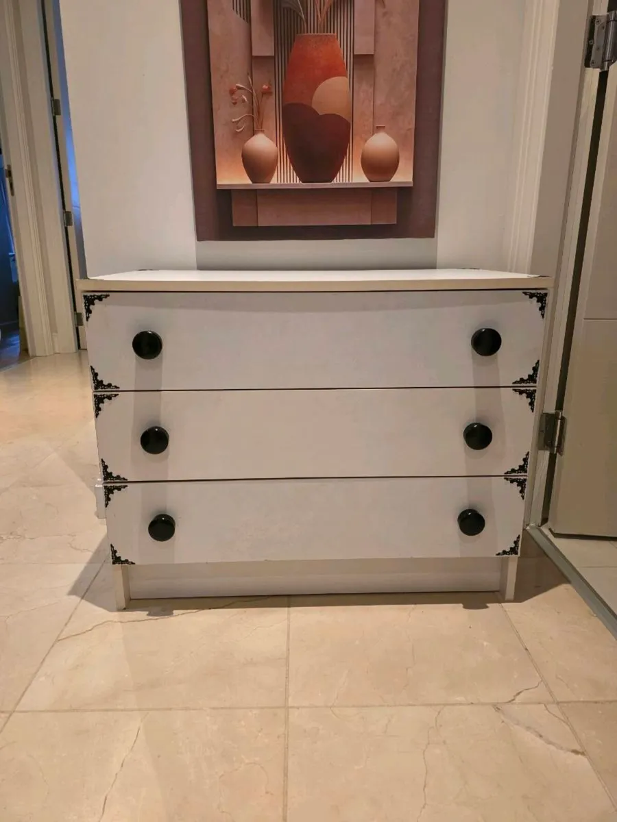 3 drawers unit 76x40 H60cm - Image 2