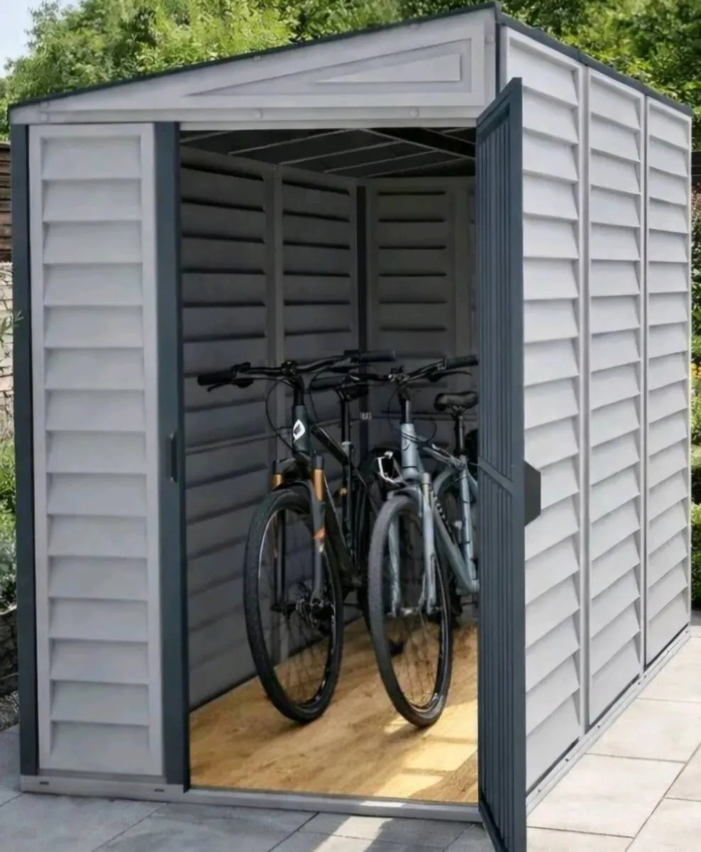 8x4 Duramax vinyl Garden shed. - Image 2