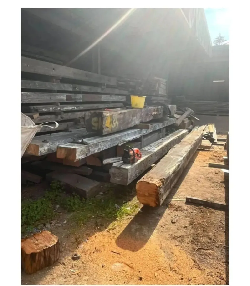 Premium Reclaimed Beams – Available - Image 3