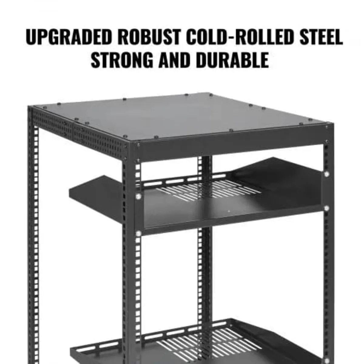 20U Open Frame Server Rack, 58.5-101.6cm/223-40 in - Image 2