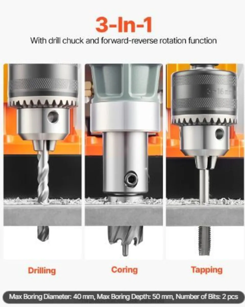 Magnetic Drill, 1450W - Image 4