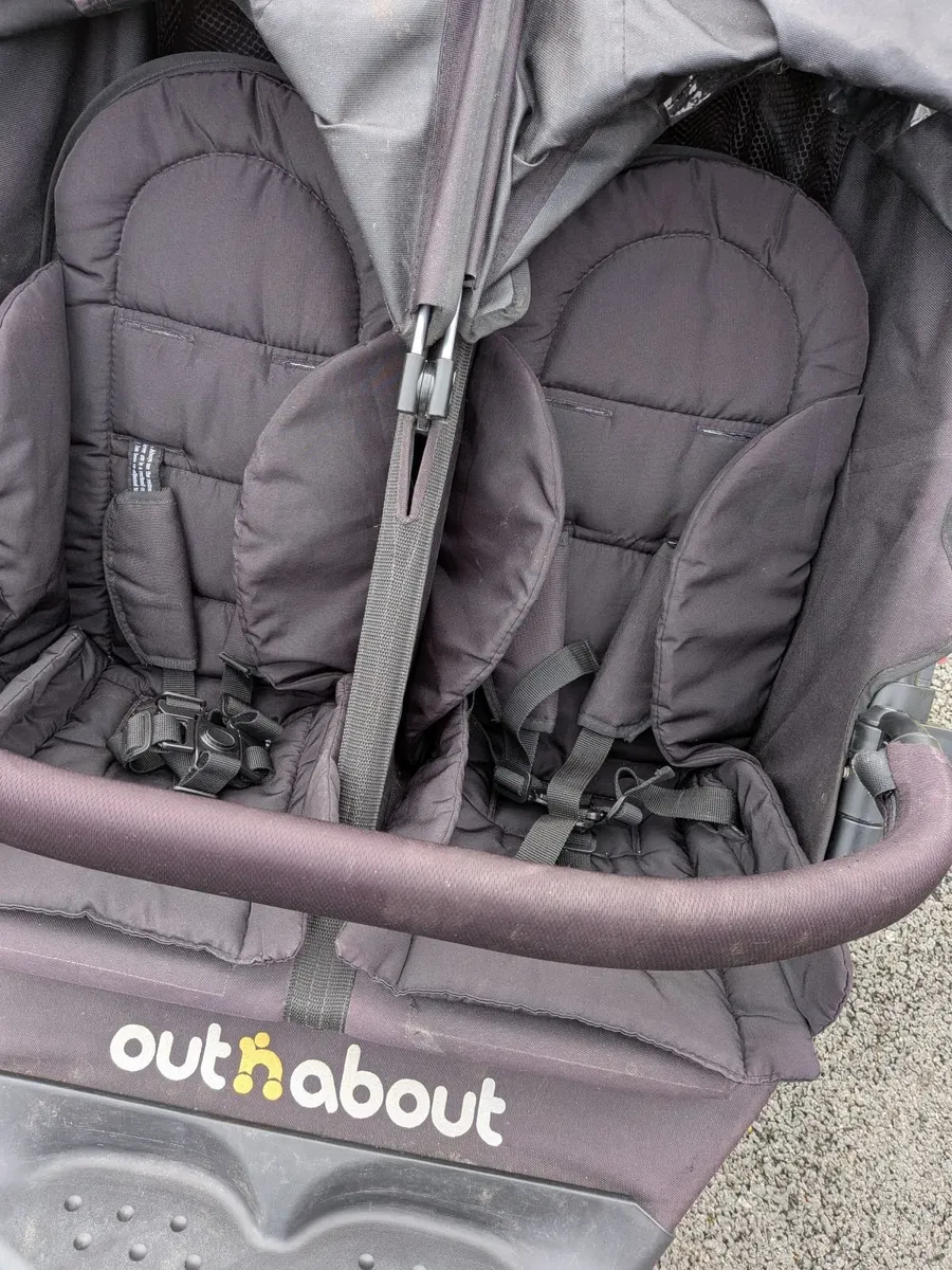 Out'n'about Double buggy - Image 4