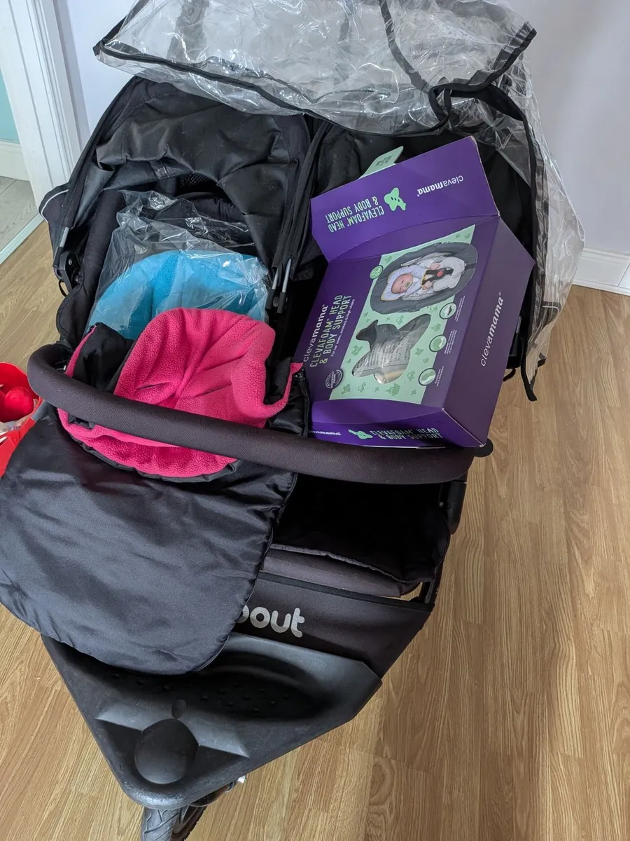 Out'n'about Double buggy - Image 1