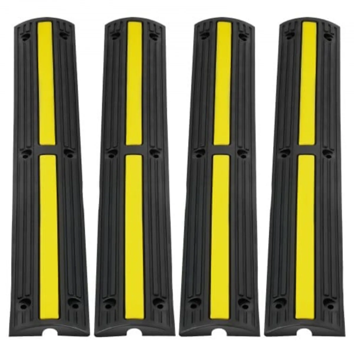 Cable Protector Ramp 100x15x3.1 cm, 4 Pack of 1 Ch - Image 1