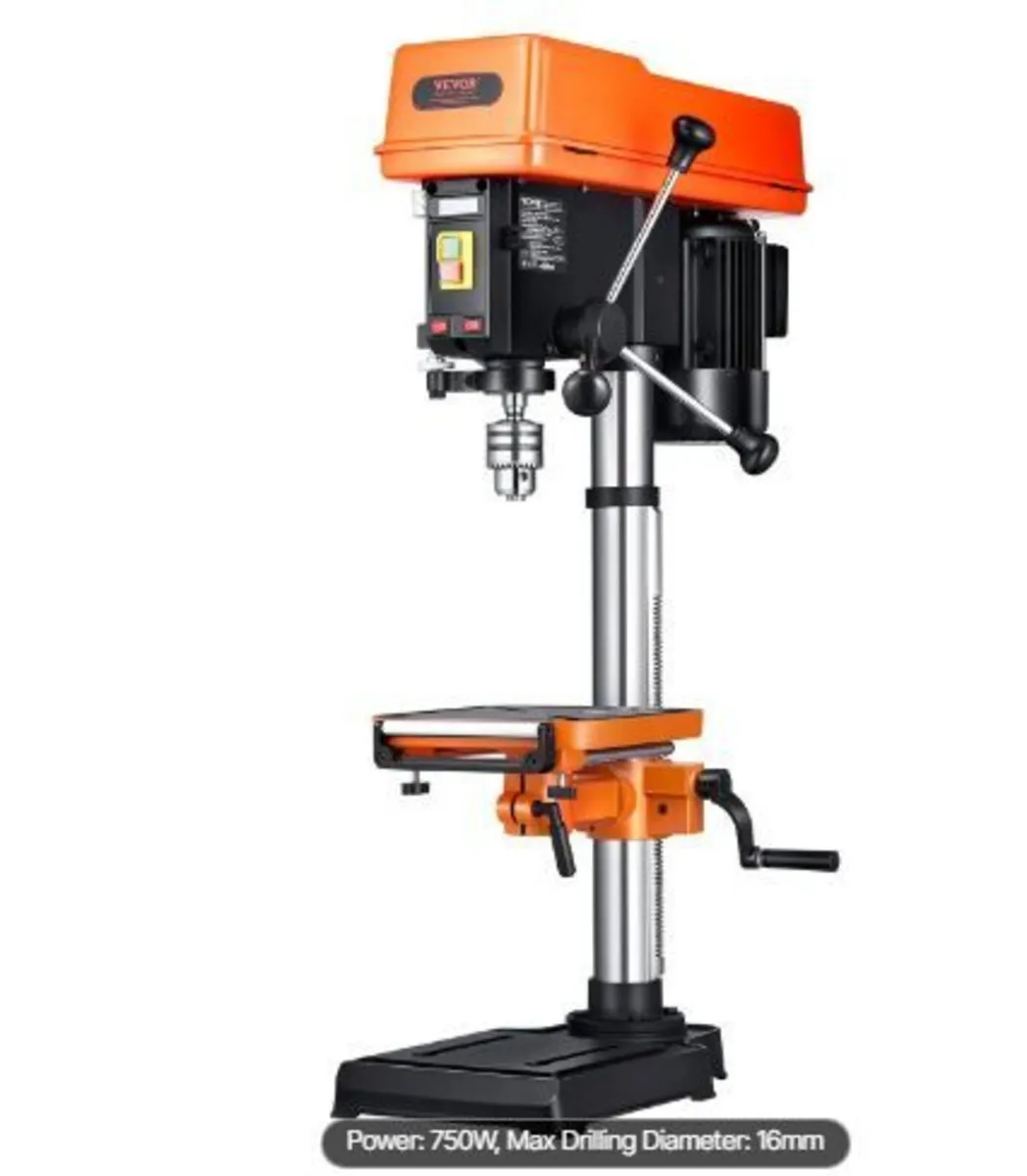 304.8 mm Benchtop Drill Press, 750W - Image 3