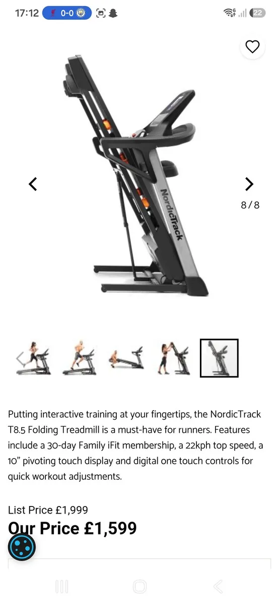 Nordic track T8.5 S - Image 2