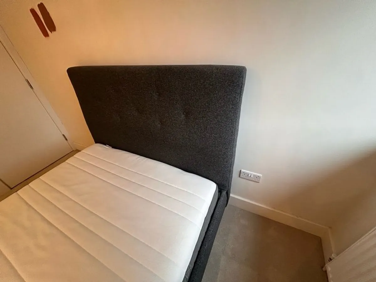 Double Bed and Mattress - Image 2