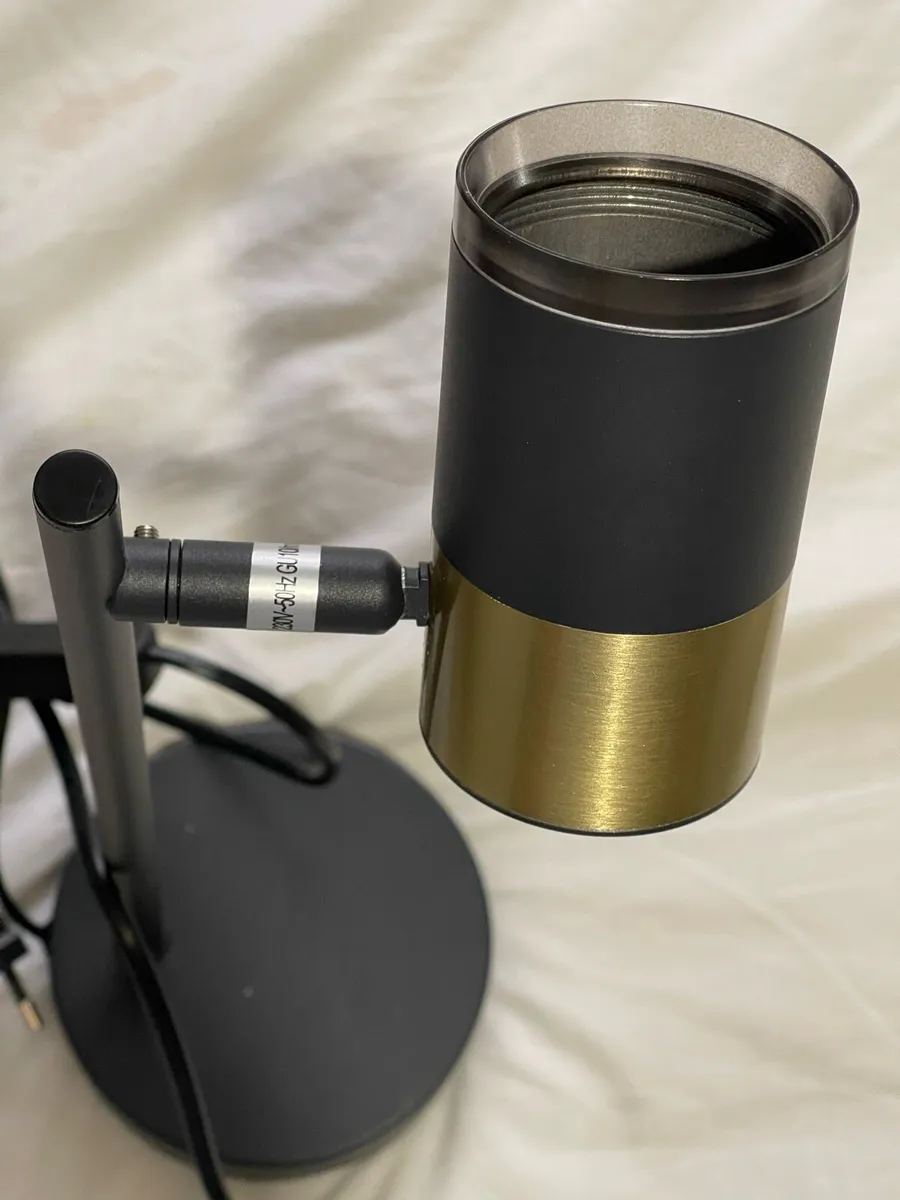 Globo Table Lamp - Brand New - Gold Rim - Image 3