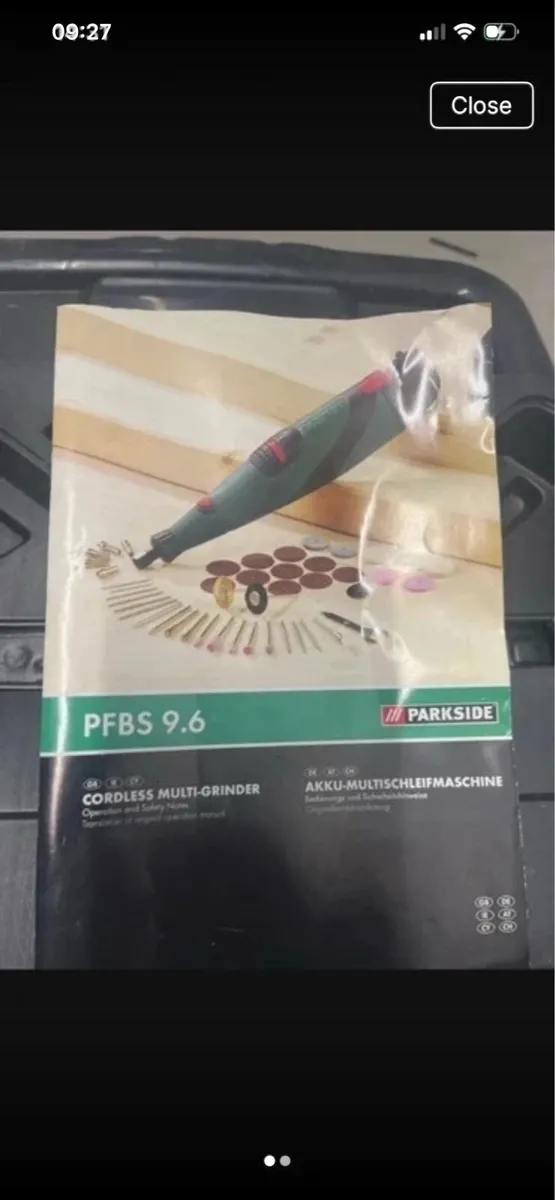 Cordless multi grinder - Image 1