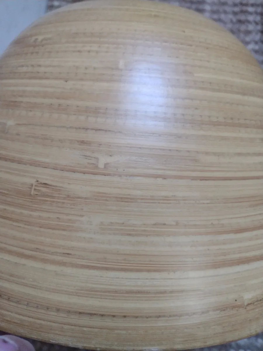 Large bamboo bowl - Image 3