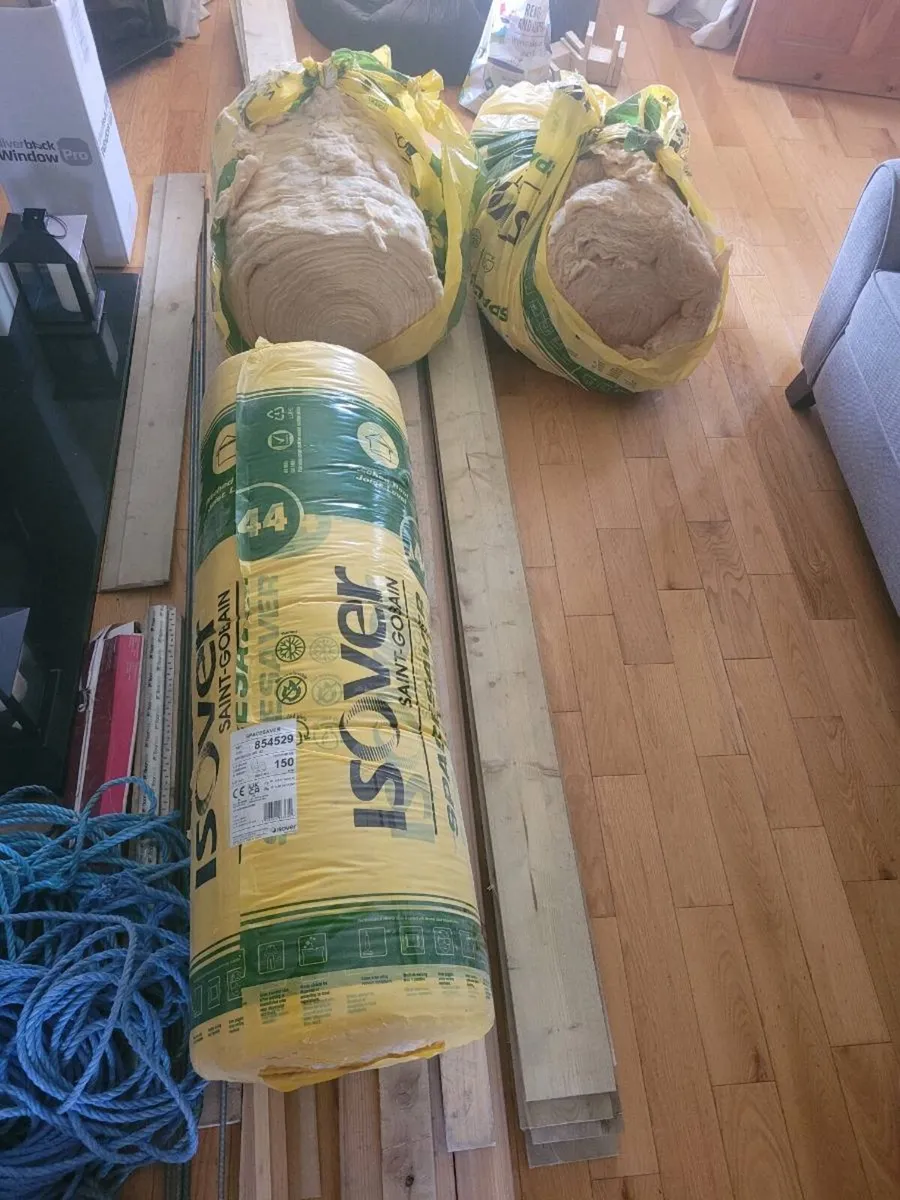 Insulation rolls x 2 - Image 2