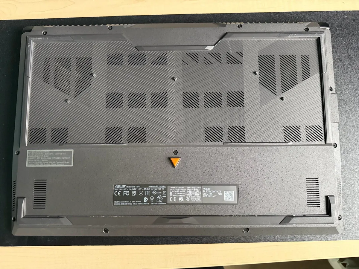 ASUS TUF Gaming Laptop – Ryzen 9 / RTX 4070 - Image 4