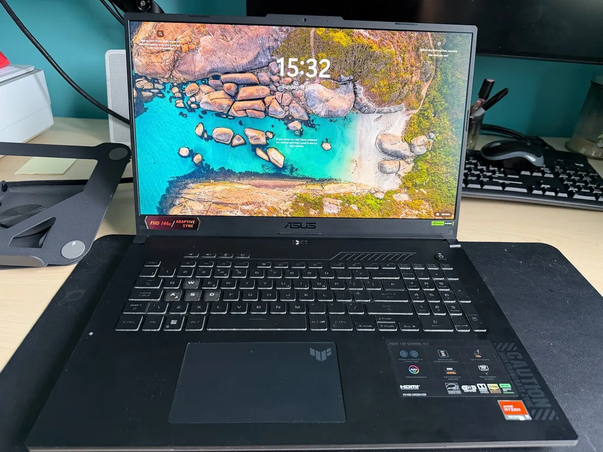 ASUS TUF Gaming Laptop – Ryzen 9 / RTX 4070 - Image 1