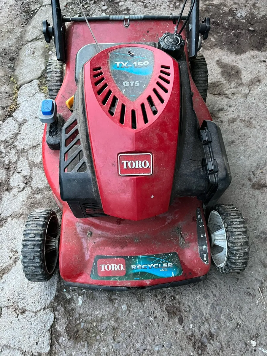 Toro lawnmower and Briggs’s and Stratton engine - Image 1