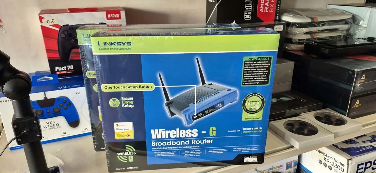Linksys WRT54GL Wireless-G broadband routers