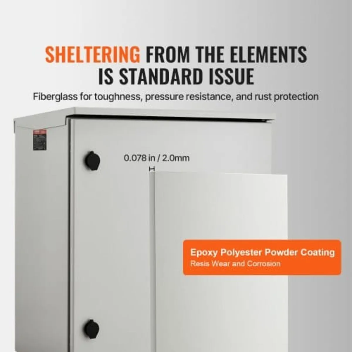 Electrical Enclosure, 60x60x30 cm, UL Certified NE - Image 4