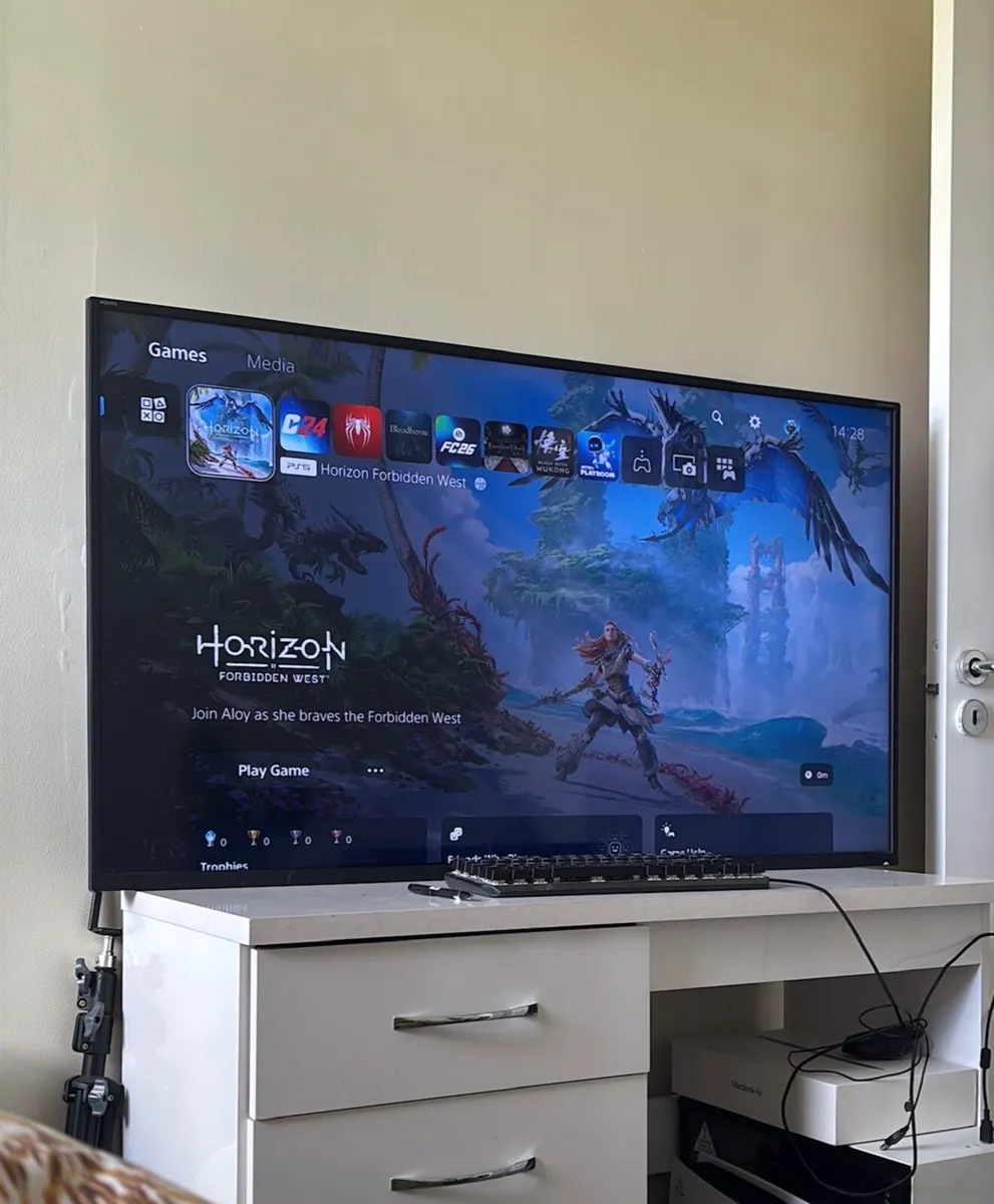 Sharp aqua 55 Inch 4k ultra HD  tv - Image 1