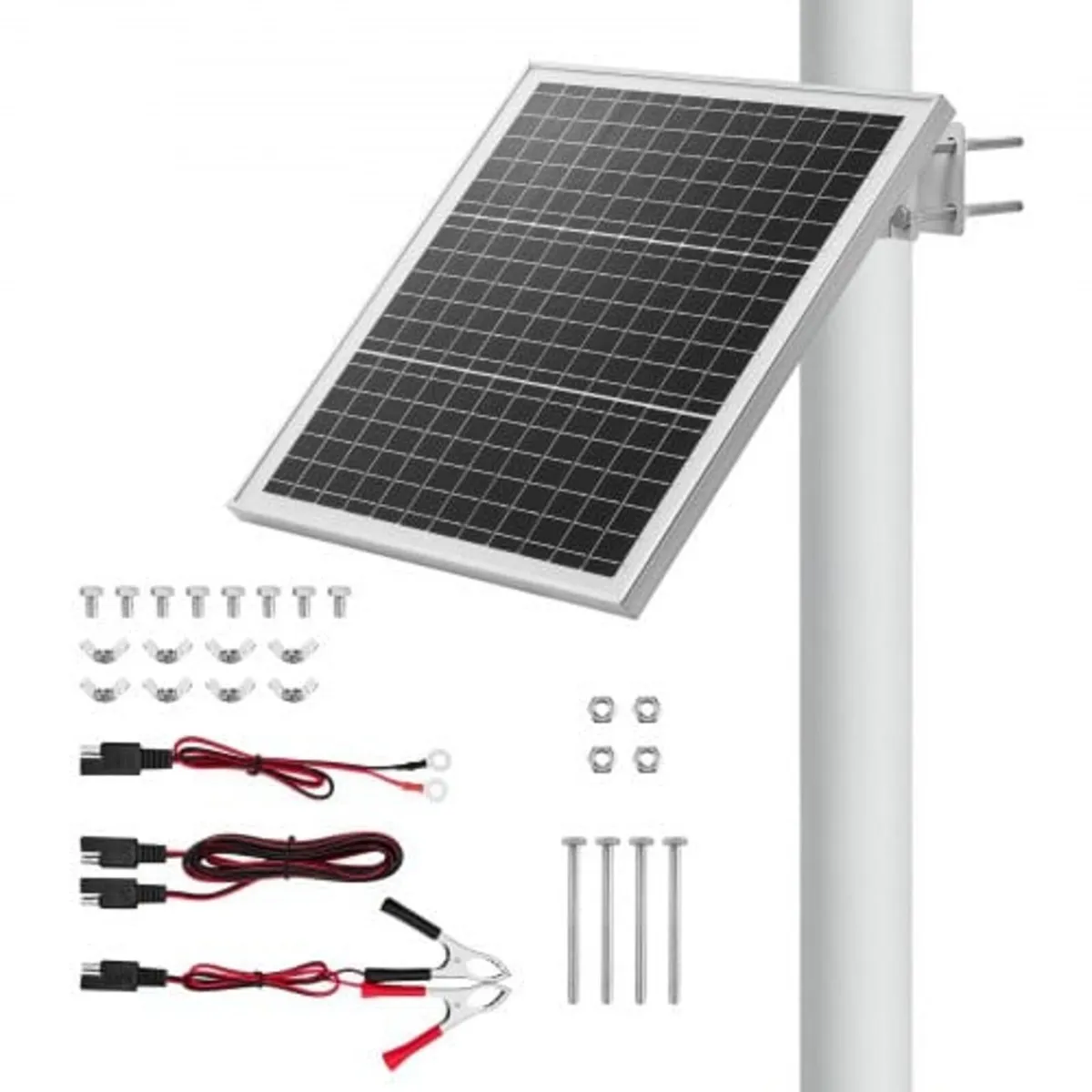20W 12V Solar Panel Battery Charger, Solar Battery - Image 1