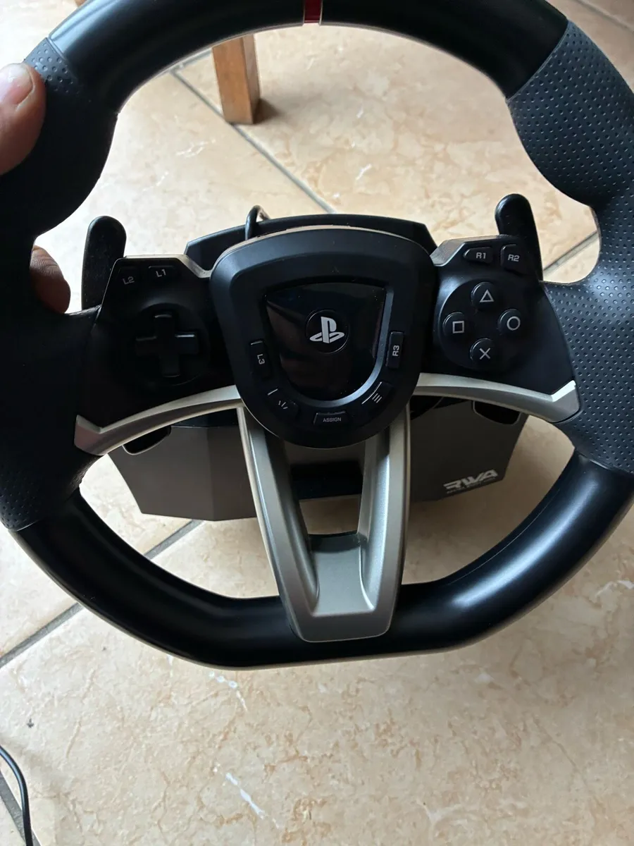PS5or PS4 Steering Wheel - Image 2