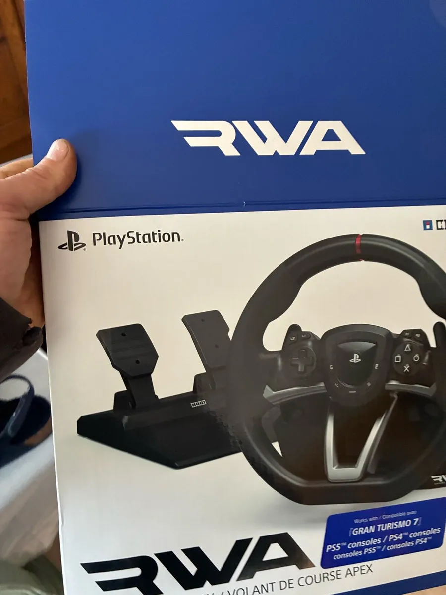 PS5or PS4 Steering Wheel - Image 3