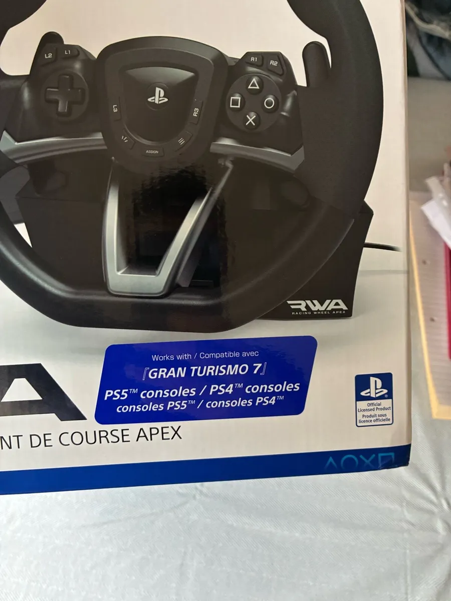 PS5or PS4 Steering Wheel - Image 4