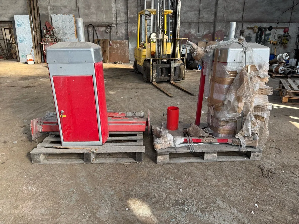 2no. New electronic Security Barriers