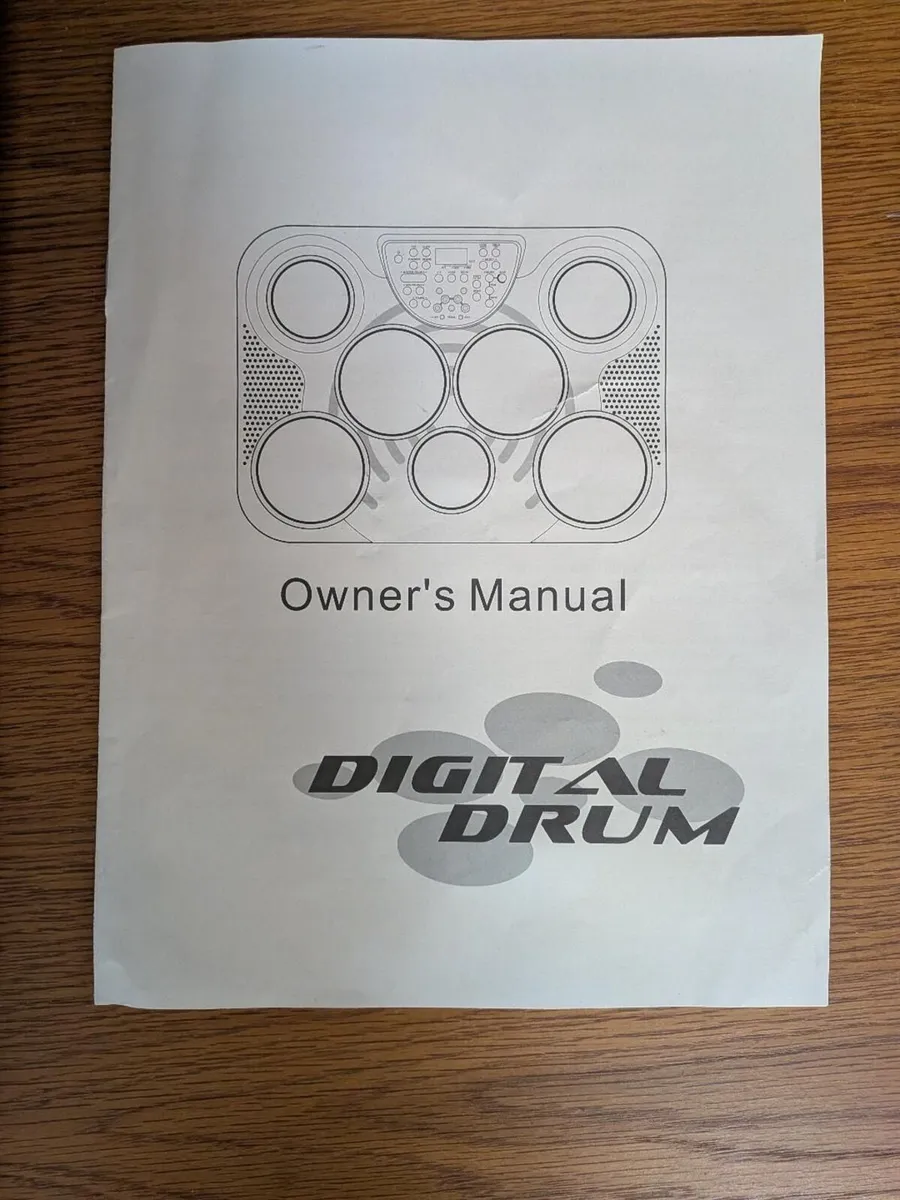 Gear4Music DD70 Digital Drum Pad, sticks & pedals - Image 3