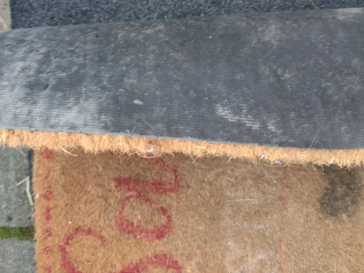 Santa coir door mat with rubber back - Image 2