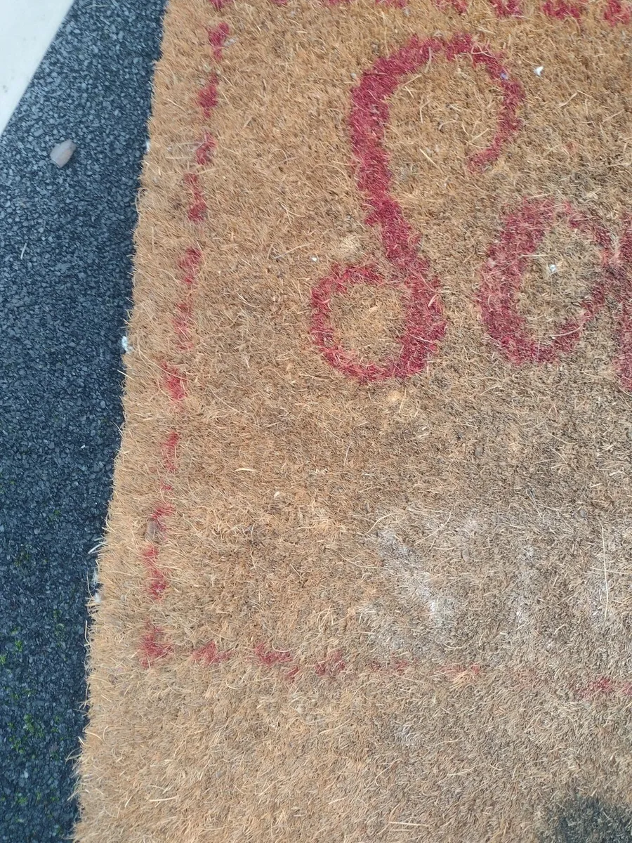 Santa coir door mat with rubber back - Image 3