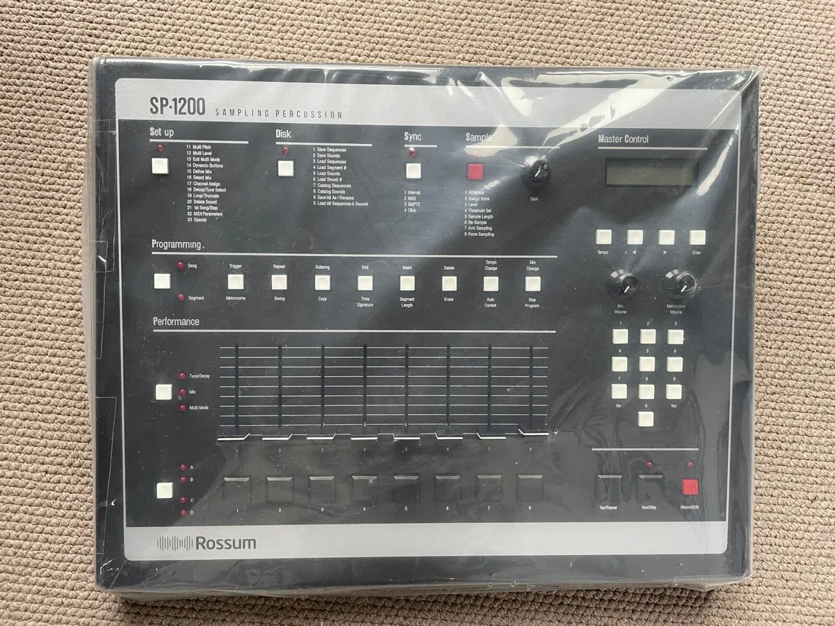 Rossum Sp1200 Sampling Percussion System - RARE - Image 1
