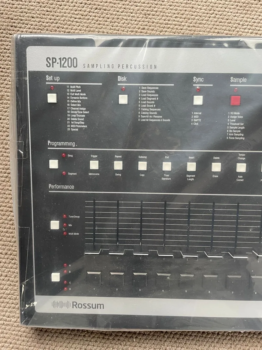 Rossum Sp1200 Sampling Percussion System - RARE - Image 2