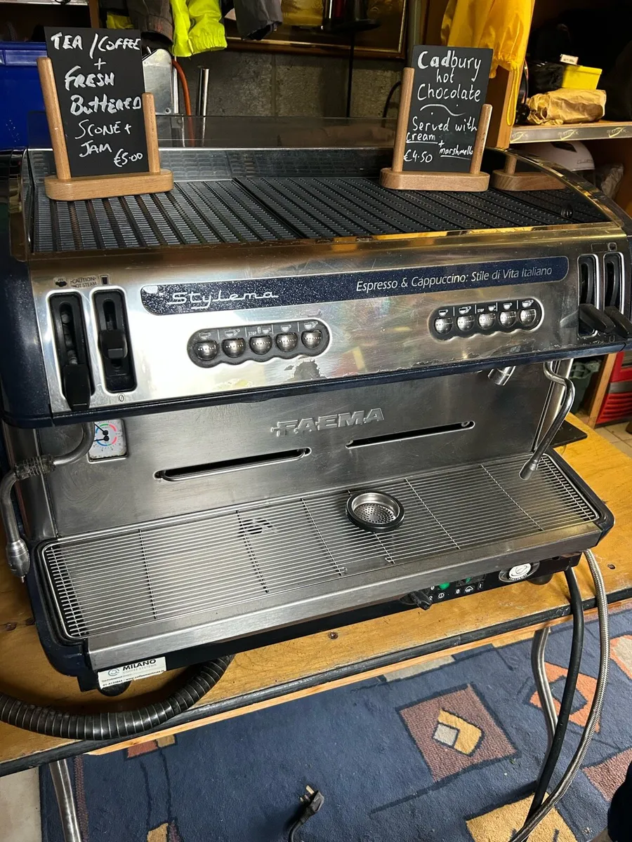 Faema espresso and cappuccino machine - Image 1